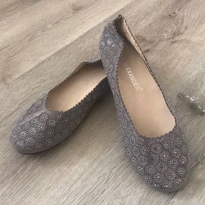 Rhinestone Ballet Flats